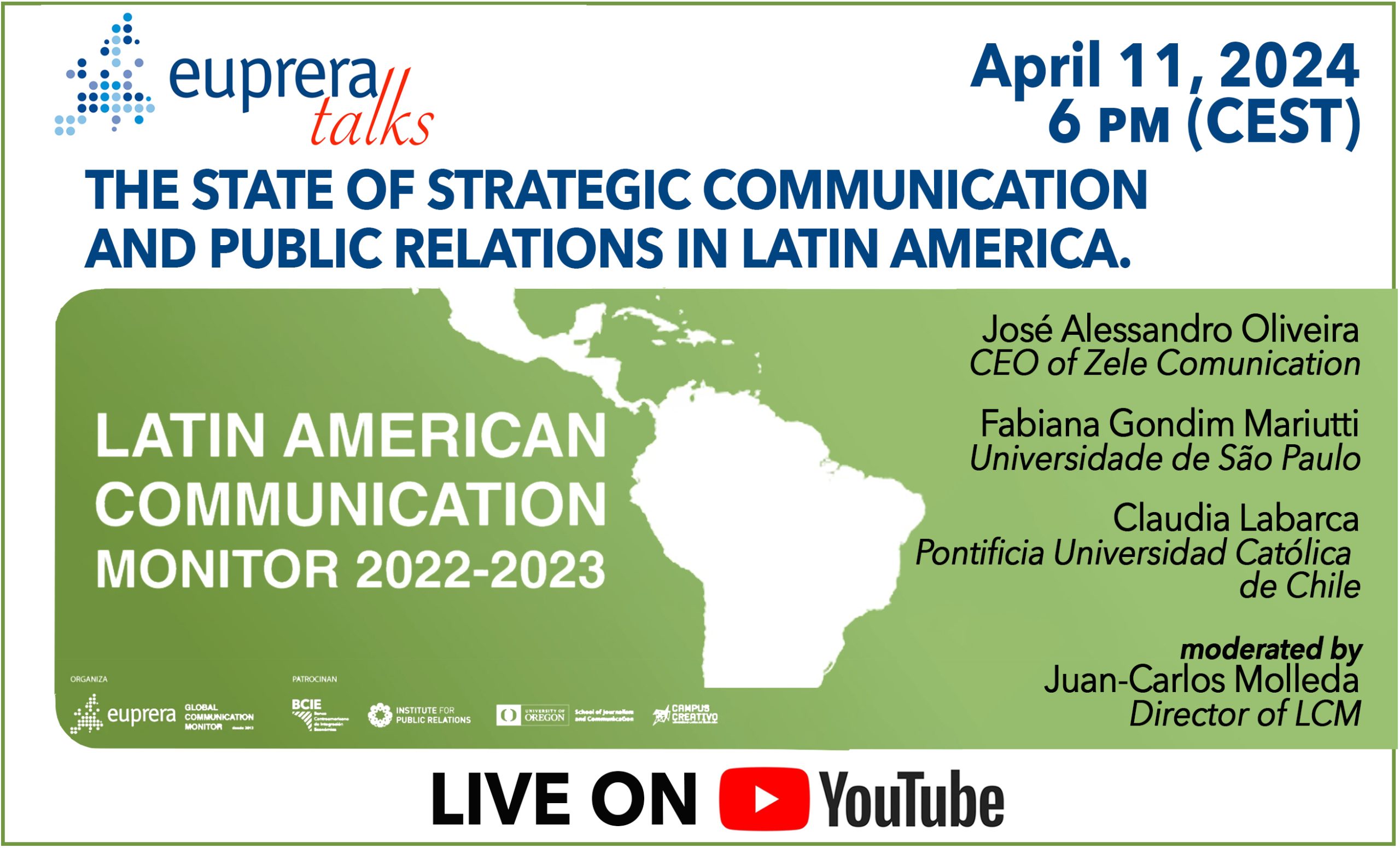 #EUPRERAtalks –  The state of strategic communication and public relations in Latin America