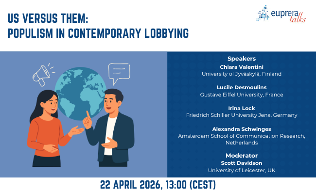 #EUPRERAtalks – Us Versus Them: Populism in Contemporary Lobbying