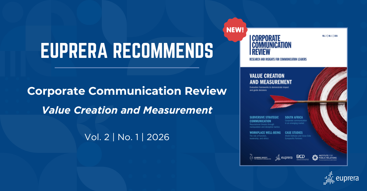 Corporate Communication Review, Vol. 2 No. 1 (2026) is now available