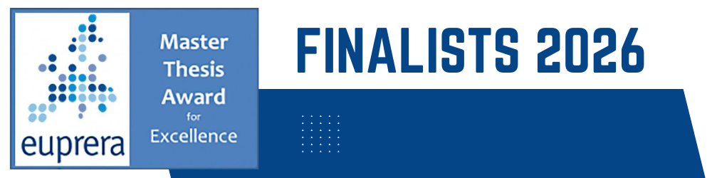 EUPRERA Master Award 2026 – Finalists announced!