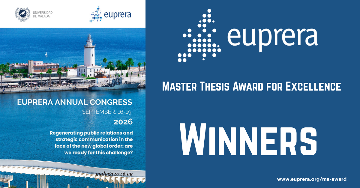 2026 Master Thesis Award Winners